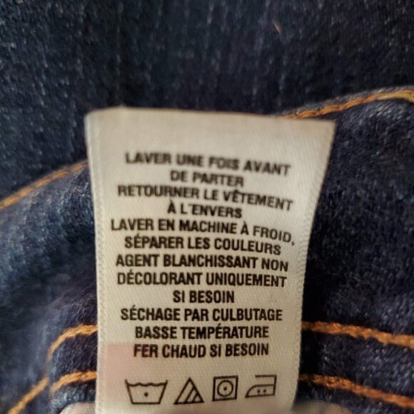 🚨003 Aeropostale Distressed Cropped Denim Capri - Picture 6 of 7